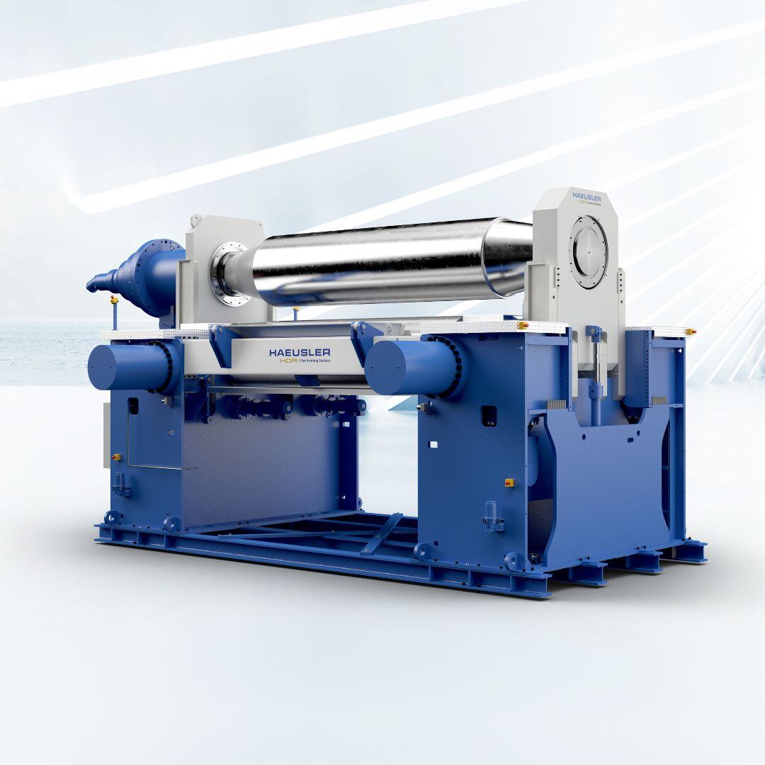 Haeusler HDR 3-Roll Plate Bending Machine
