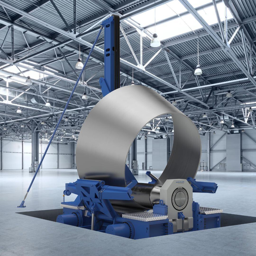 Haeusler HDR 3-Roll Plate Bending Machine - Image 8