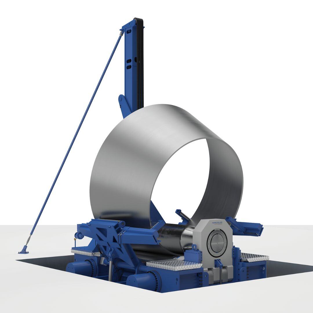 Haeusler HDR 3-Roll Plate Bending Machine - Image 5