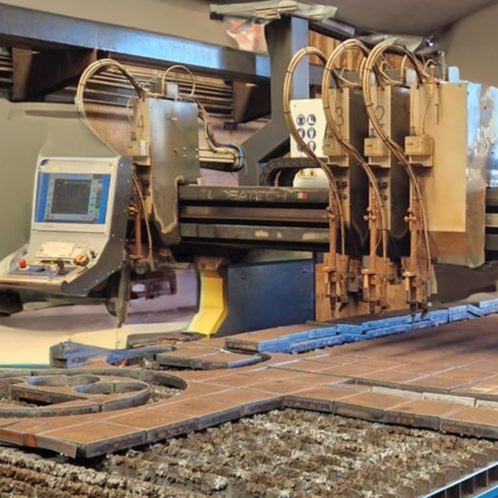 Used Soitaab Linea Nova Plasma Cutting Machine 2500x6000