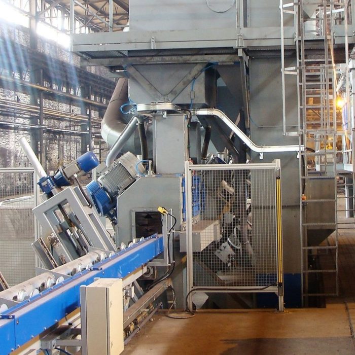 SUPERIOR EdgeBlast Bars Shotblasting Machine