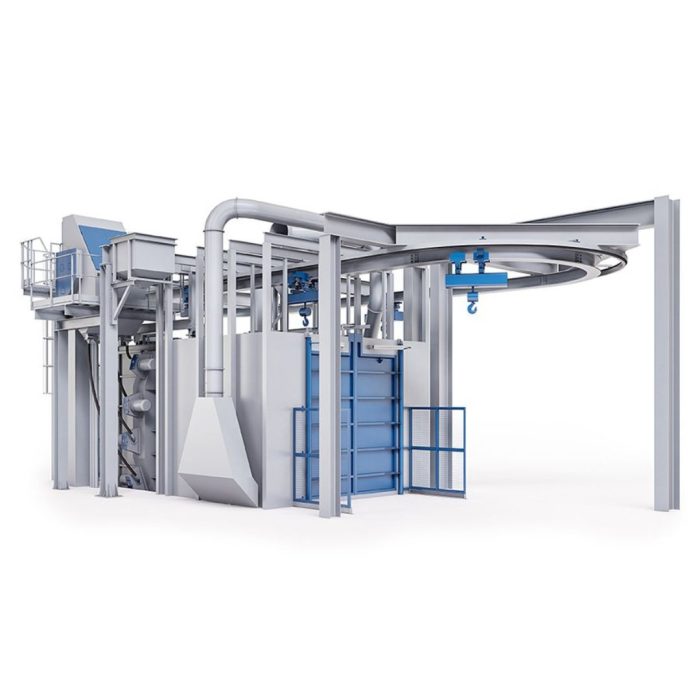 SUPERIOR EdgeBlast Continuous Hook Shotblasting Machine