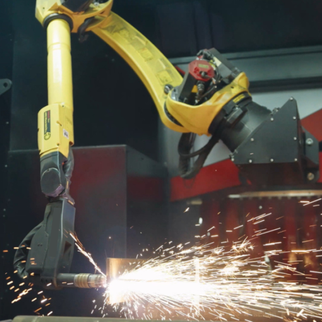 SUPERIOR CopeX - The World's First Plasma and Fibre Laser Ultimate Combination 3D Profile Cutting and Coping Robot